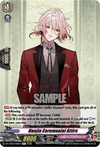 Hanjin Ceremonial Attire - DZ-TB02: Touken Ranbu Online - Cardfight Vanguard card