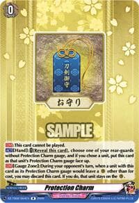 Protection Charm - DZ-TB02: Touken Ranbu Online - Cardfight Vanguard card