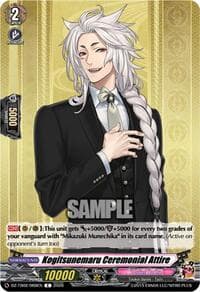 Kogitsunemaru Ceremonial Attire - DZ-TB02: Touken Ranbu Online - Cardfight Vanguard card