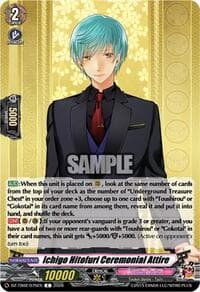 Ichigo Hitofuri Ceremonial Attire - DZ-TB02: Touken Ranbu Online - Cardfight Vanguard card