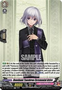 Honebami Toushirou Ceremonial Attire - DZ-TB02: Touken Ranbu Online - Cardfight Vanguard card
