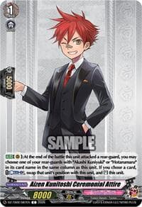 Aizen Kunitoshi Ceremonial Attire - DZ-TB02: Touken Ranbu Online - Cardfight Vanguard card