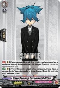 Sayo Samonji Ceremonial Attire - DZ-TB02: Touken Ranbu Online - Cardfight Vanguard card