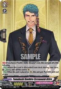 Yamabushi Kunihiro Ceremonial Attire - DZ-TB02: Touken Ranbu Online - Cardfight Vanguard card