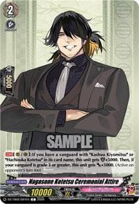 Nagasone Kotetsu Ceremonial Attire - DZ-TB02: Touken Ranbu Online - Cardfight Vanguard card