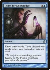 Thirst for Knowledge - Modern Masters - Magic: The Gathering card