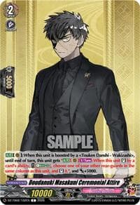 Doudanuki Masakuni Ceremonial Attire - DZ-TB02: Touken Ranbu Online - Cardfight Vanguard card
