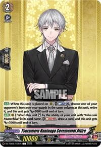 Tsurumaru Kuninaga Ceremonial Attire - DZ-TB02: Touken Ranbu Online - Cardfight Vanguard card
