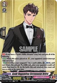 Azuki Nagamitsu Ceremonial Attire - DZ-TB02: Touken Ranbu Online - Cardfight Vanguard card