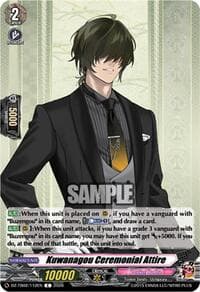 Kuwanagou Ceremonial Attire - DZ-TB02: Touken Ranbu Online - Cardfight Vanguard card