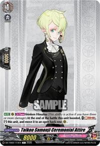 Taikou Samonji Ceremonial Attire - DZ-TB02: Touken Ranbu Online - Cardfight Vanguard card