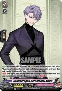 Samidaregou Ceremonial Attire - DZ-TB02: Touken Ranbu Online - Cardfight Vanguard card