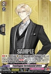 Tomitagou Ceremonial Attire - DZ-TB02: Touken Ranbu Online - Cardfight Vanguard card