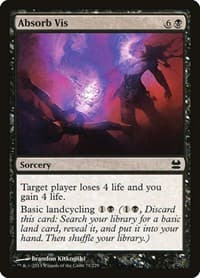 Absorb Vis - Modern Masters - Magic: The Gathering card