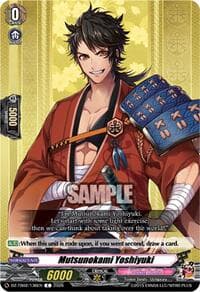 Mutsunokami Yoshiyuki - DZ-TB02: Touken Ranbu Online - Cardfight Vanguard card