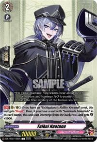 Taikei Naotane - DZ-TB02: Touken Ranbu Online - Cardfight Vanguard card