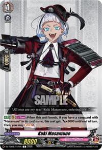 Kuki Masamune - DZ-TB02: Touken Ranbu Online - Cardfight Vanguard card