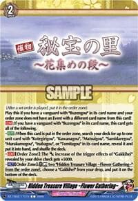 Hidden Treasure Village ~Flower Gathering~ - DZ-TB02: Touken Ranbu Online - Cardfight Vanguard card