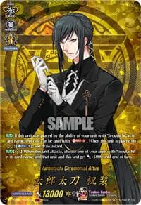 Taroutachi Ceremonial Attire (TRR) - DZ-TB02: Touken Ranbu Online - Cardfight Vanguard card