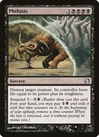 Phthisis - Modern Masters - Magic: The Gathering card