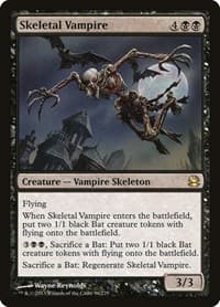 Skeletal Vampire - Modern Masters - Magic: The Gathering card