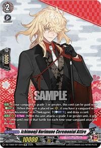 Ichimonji Norimune Ceremonial Attire (SP) - DZ-TB02: Touken Ranbu Online - Cardfight Vanguard card