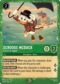 Scrooge McDuck - S.H.U.S.H. Agent - Disney Lorcana Promo Cards - Disney Lorcana card