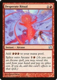 Desperate Ritual - Modern Masters - Magic: The Gathering card
