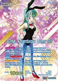 Bulma // Bulma, Adventurous Bunny Girl (SLR) - Three Glorious Fighters - Dragon Ball Super: Masters card