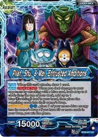 Pilaf, Shu, & Mai // Pilaf, Shu, & Mai, Entrusted Ambitions - Three Glorious Fighters - Dragon Ball Super: Masters card