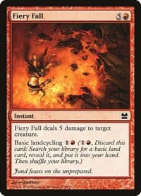 Fiery Fall - Modern Masters - Magic: The Gathering card
