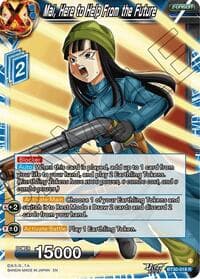 Mai, Here to Help From the Future - Three Glorious Fighters - Dragon Ball Super: Masters card