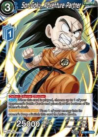 Son Goku, Adventure Partner - Three Glorious Fighters - Dragon Ball Super: Masters card
