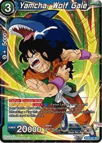 Yamcha, Wolf Gale - Three Glorious Fighters - Dragon Ball Super: Masters card