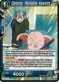 Oolong, Reliable Assists - Three Glorious Fighters - Dragon Ball Super: Masters card