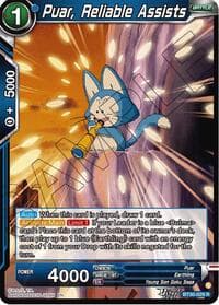 Puar, Reliable Assists - Three Glorious Fighters - Dragon Ball Super: Masters card