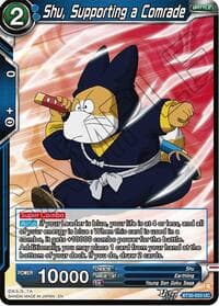 Shu, Supporting a Comrade - Three Glorious Fighters - Dragon Ball Super: Masters card