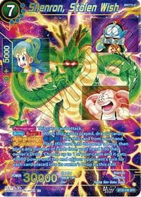 Shenron, Stolen Wish (SPR) - Three Glorious Fighters - Dragon Ball Super: Masters card