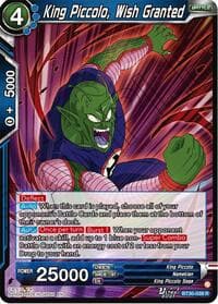 King Piccolo, Wish Granted - Three Glorious Fighters - Dragon Ball Super: Masters card