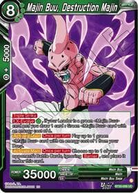 Majin Buu, Destruction Majin - Three Glorious Fighters - Dragon Ball Super: Masters card