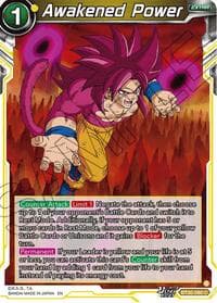 Awakened Power - Three Glorious Fighters - Dragon Ball Super: Masters card