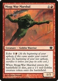Mogg War Marshal - Modern Masters - Magic: The Gathering card
