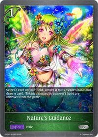 Nature's Guidance - SDD01: Showdown Deck: Forestcraft - Shadowverse: Evolve card