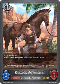 Quixotic Adventurer - SDD02: Showdown Deck: Swordcraft - Shadowverse: Evolve card