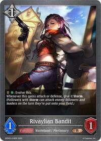 Rivaylian Bandit - SDD02: Showdown Deck: Swordcraft - Shadowverse: Evolve card