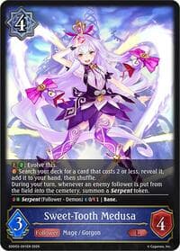 Sweet-Tooth Medusa - SDD03: Showdown Deck: Runecraft - Shadowverse: Evolve card