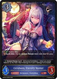 Ceridwen, Eternity Hunter - SDD03: Showdown Deck: Runecraft - Shadowverse: Evolve card