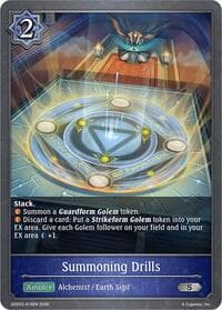 Summoning Drills - SDD03: Showdown Deck: Runecraft - Shadowverse: Evolve card
