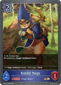 Rabbit Mage - SDD03: Showdown Deck: Runecraft - Shadowverse: Evolve card