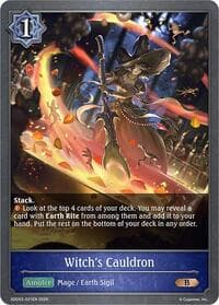 Witch's Cauldron - SDD03: Showdown Deck: Runecraft - Shadowverse: Evolve card